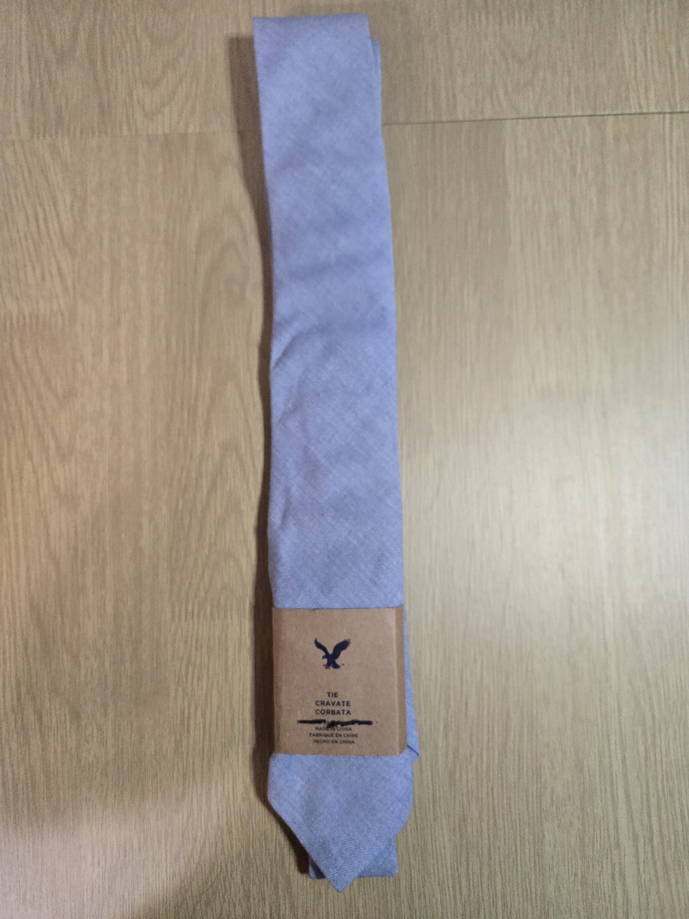 American Eagle Outfitters Light Blue Men's Tie - Classic Solid